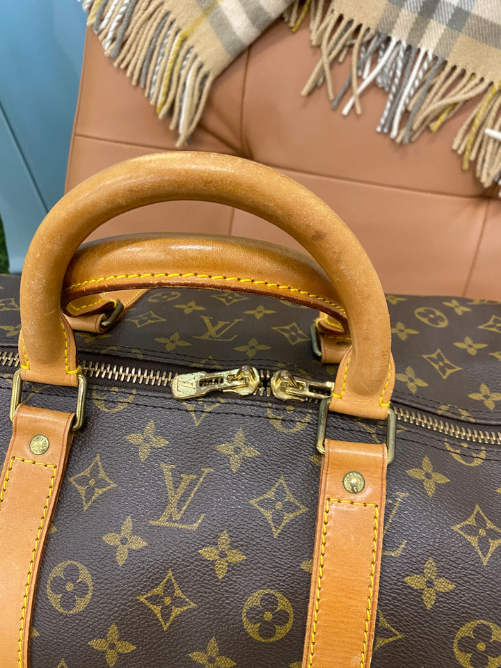 Louis Vuitton Monogram Keepall Bandouliere 55