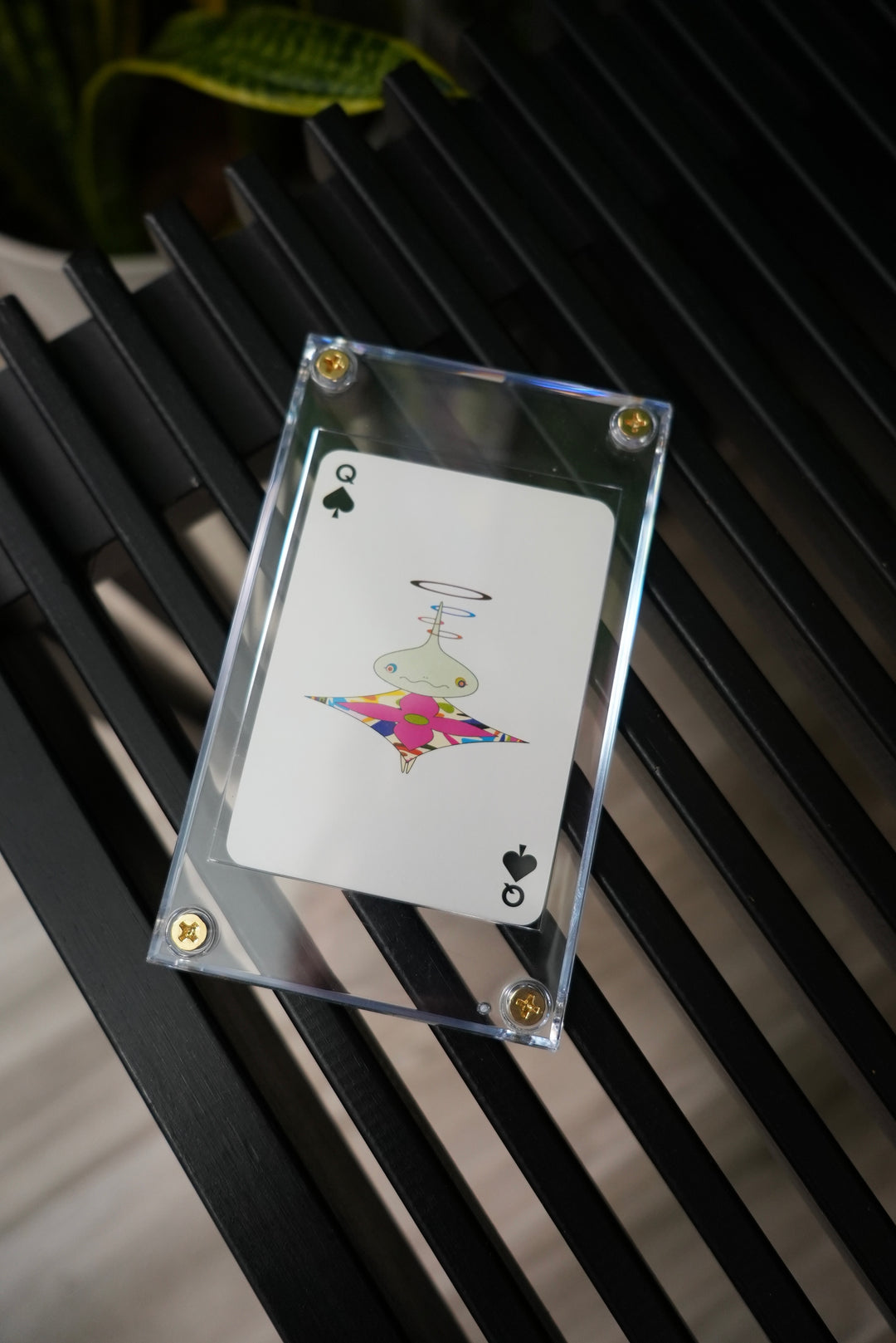 Takashi Murakami Playing Card (Queen of Spade)