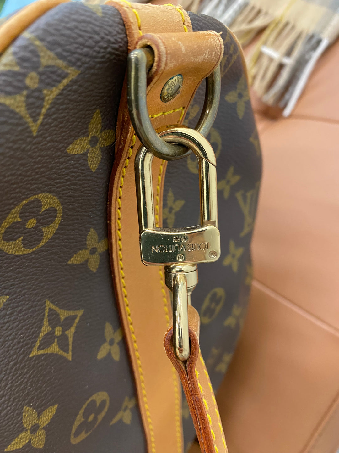 Louis Vuitton Monogram Keepall Bandouliere 55