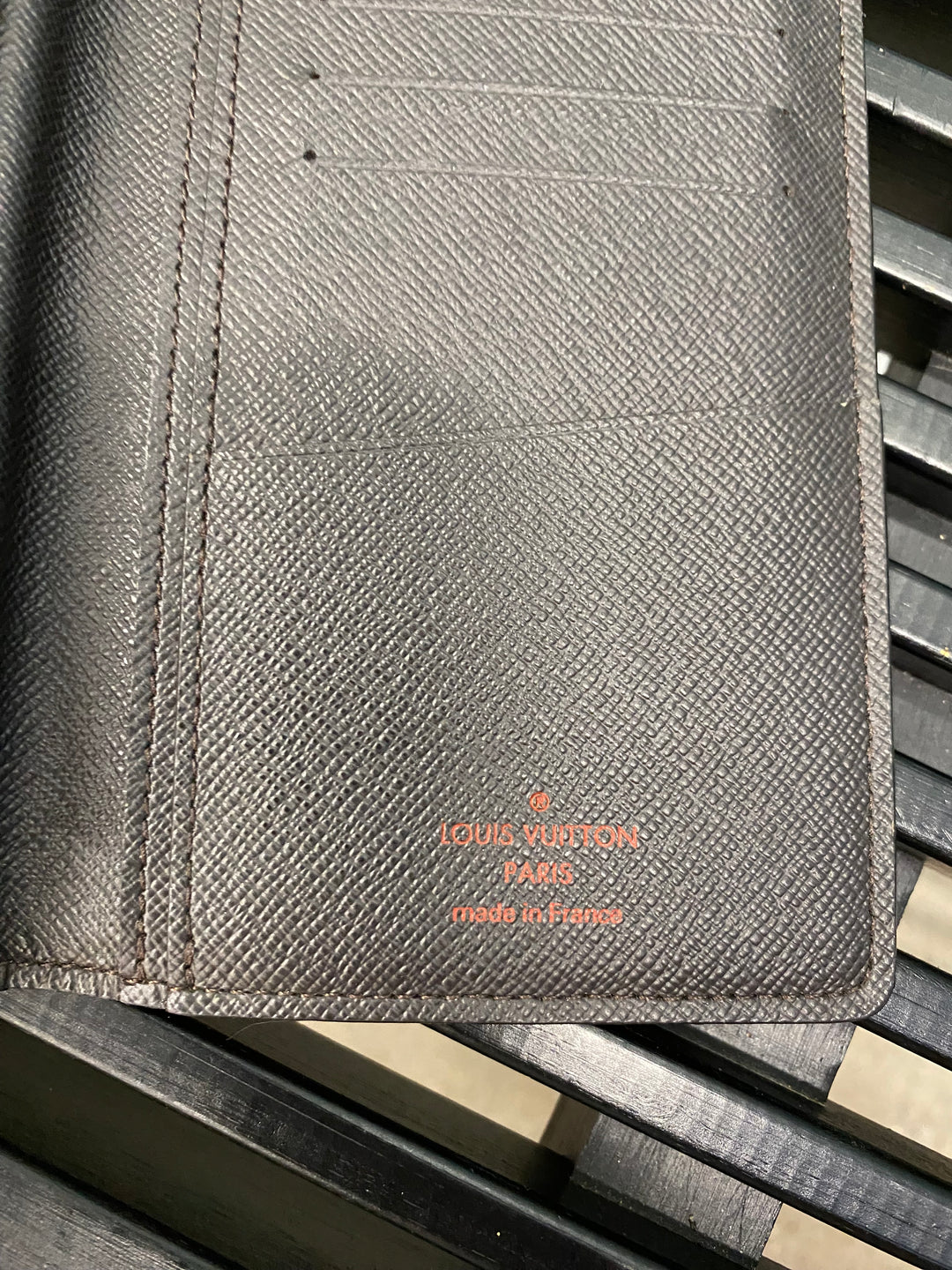 Louis Vuitton Damier Ebene Brazza Wallet (5895)