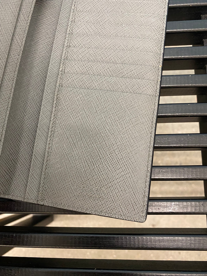 Prada Saffiano Long Bifold Wallet (3483)