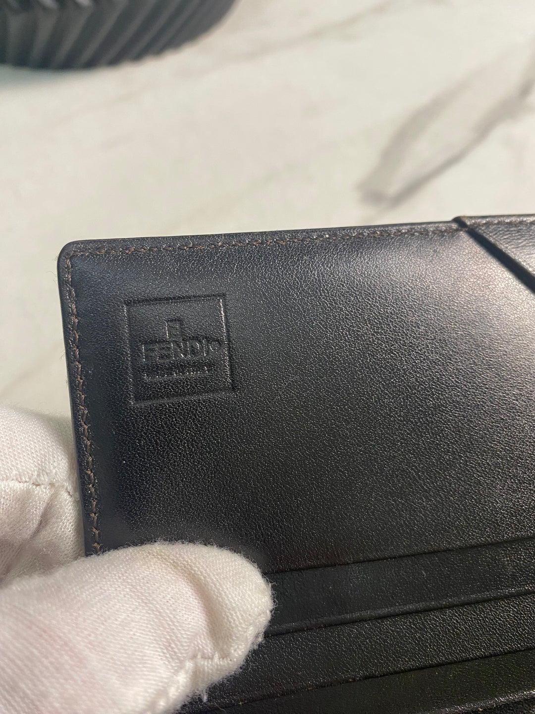 Fendi Zucchino Canvas Long Wallet (4132)