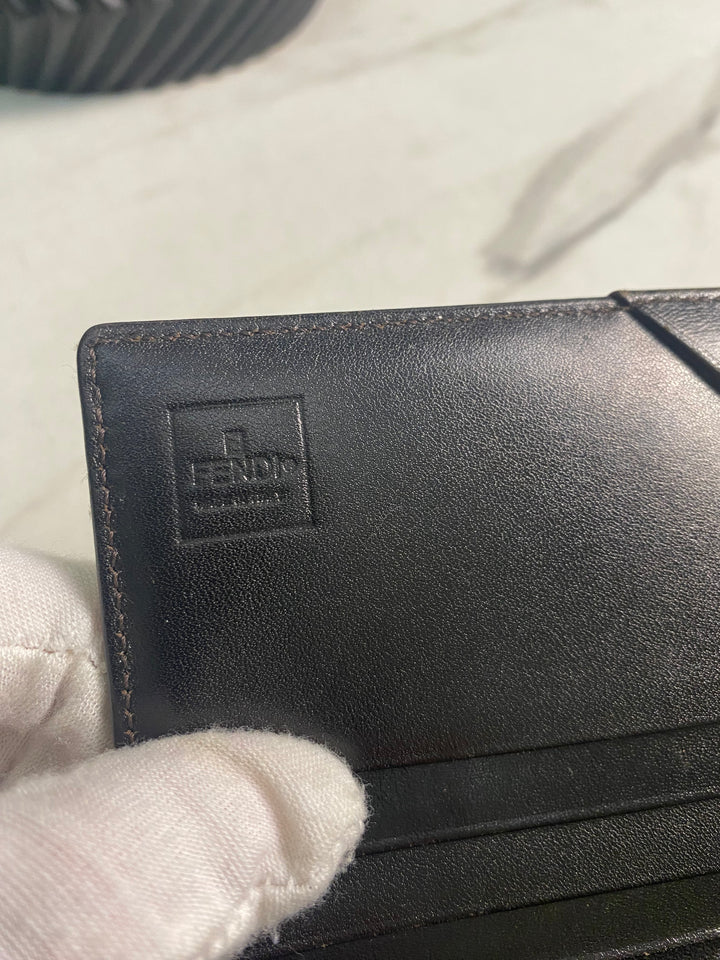 Fendi Zucchino Canvas Long Wallet (4132)