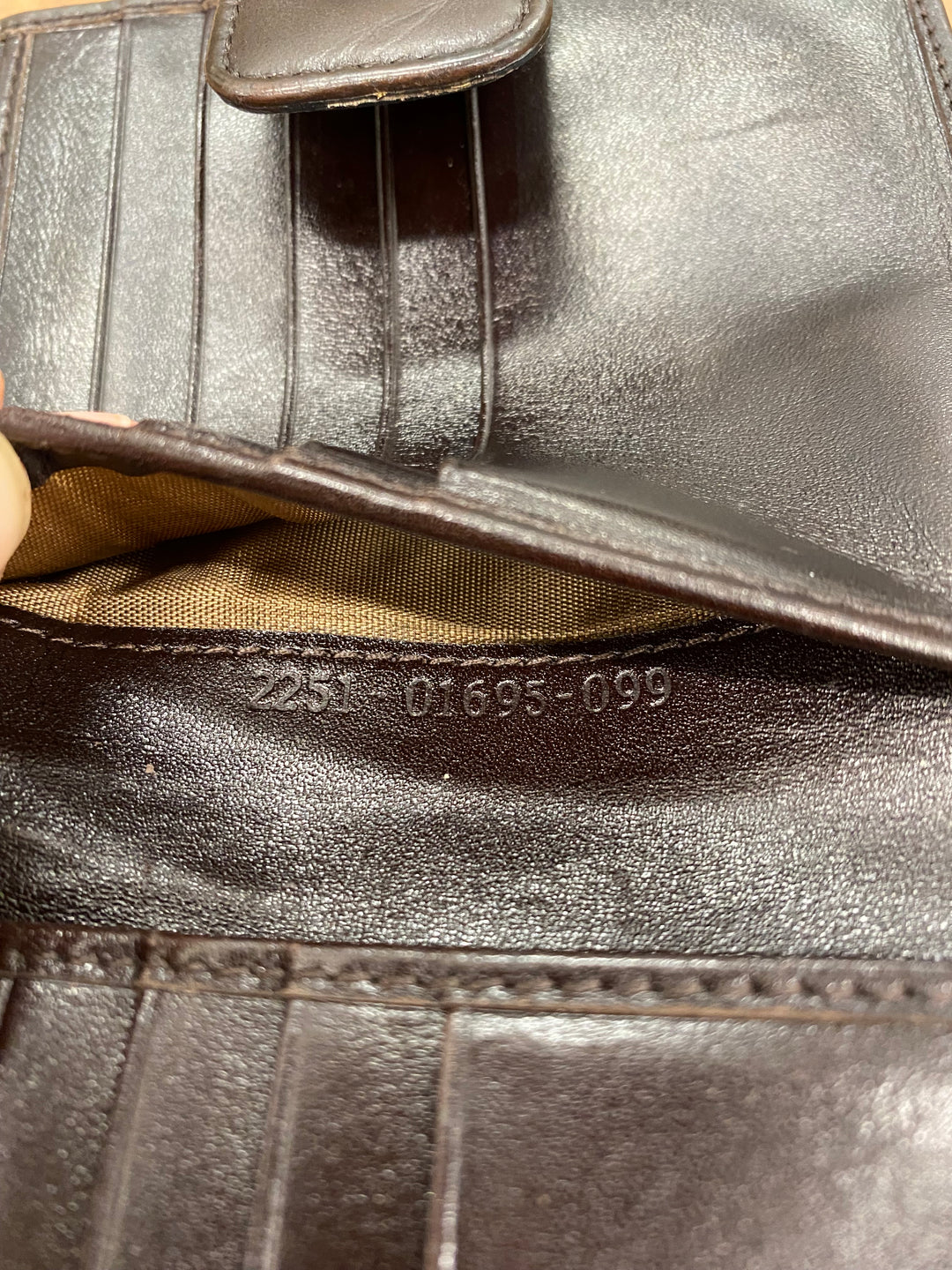Fendi Zucca Compact Wallet (1224)