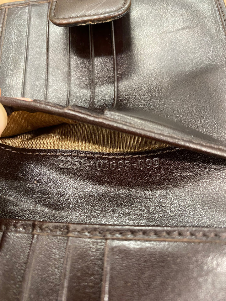 Fendi Zucca Compact Wallet (1224)