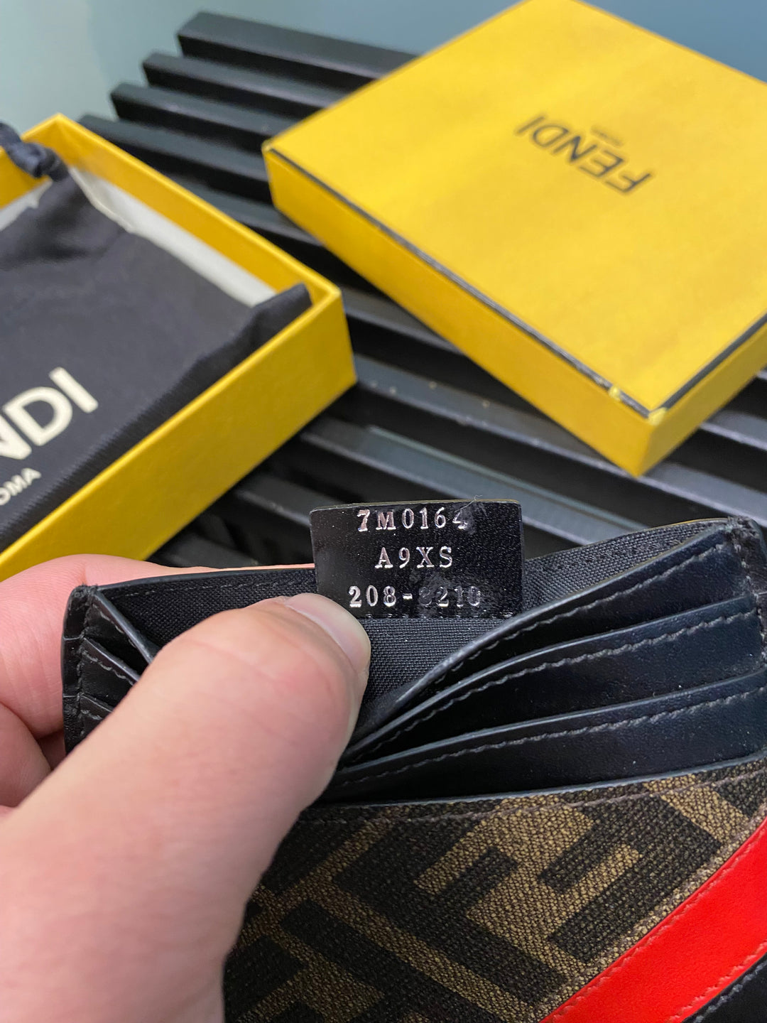 Fendi Zucca Card Holder (8531)