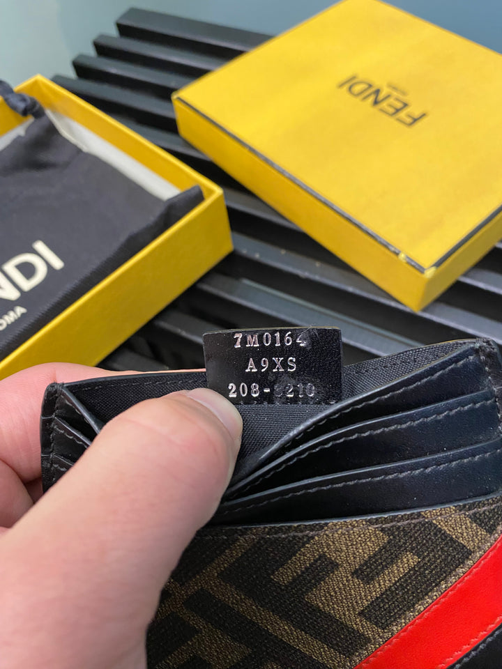 Fendi Zucca Card Holder (8531)