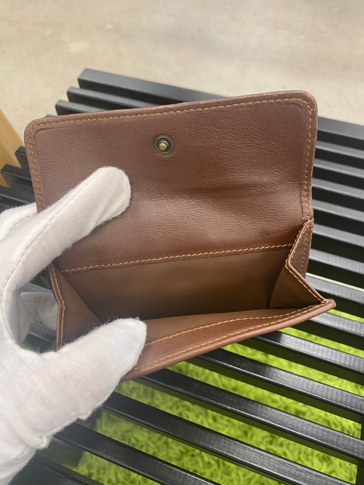 Celine Denim Triomphe Compact Wallet (6458)