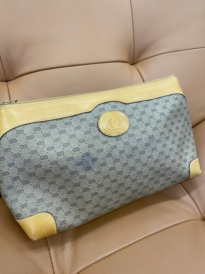 Gucci Micro GG Toiletry Pouch/Clutch (3290)