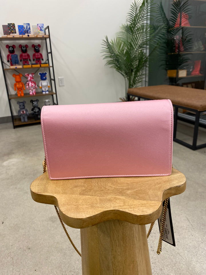 Versace Pink Silk La Medusa Shoulder Bag (0730)