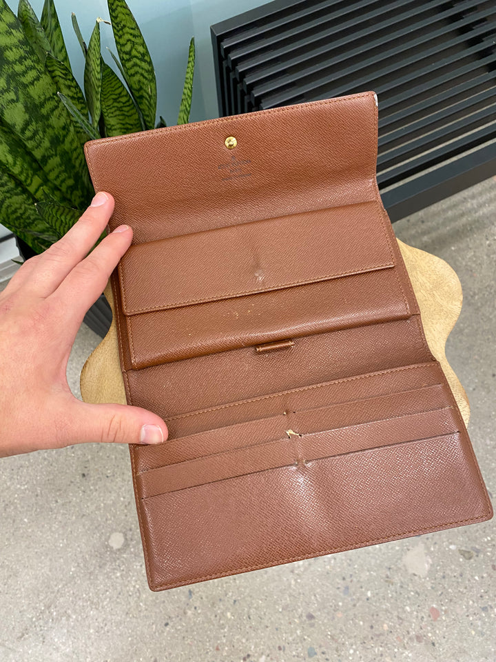 Louis Vuitton Monogram International Long Wallet (3297)