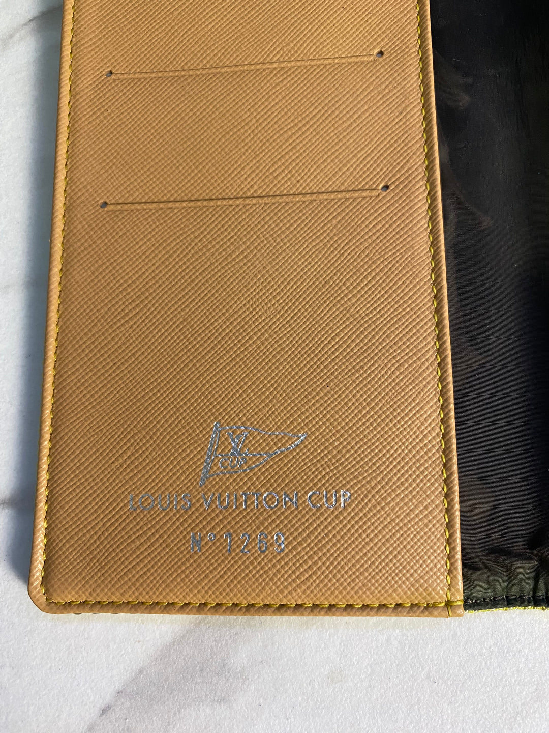 Louis Vuitton Neon Damier Geant LV Cup Long Wallet (017)