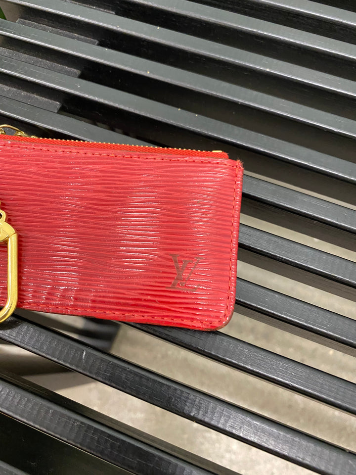 Louis Vuitton Red Epi Key Cles (0566)