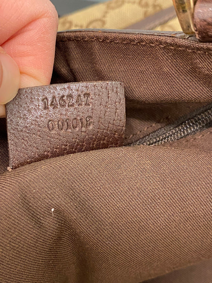 Gucci GG Canvas Handbag (2392)