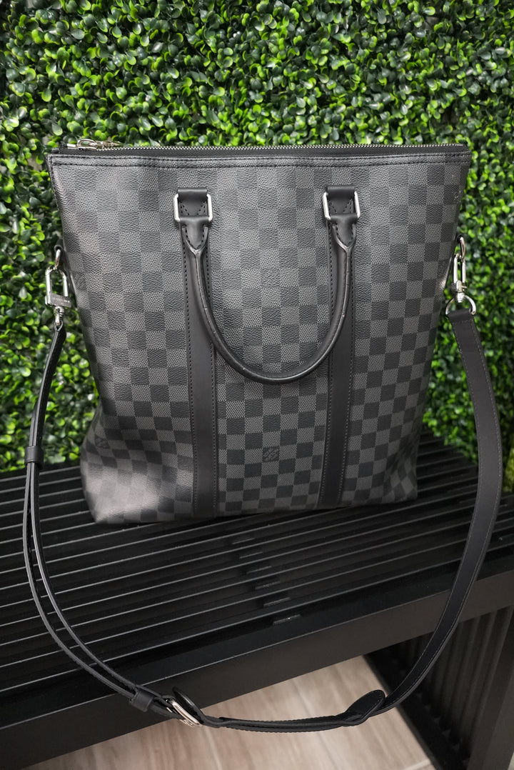 Louis Vuitton Graphite Anton Two-Way Tote