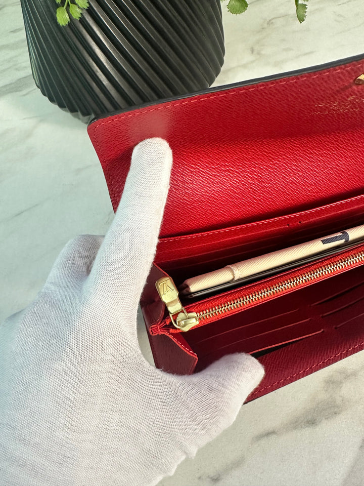 Louis Vuitton Monogram Patches Sarah Wallet (1276)