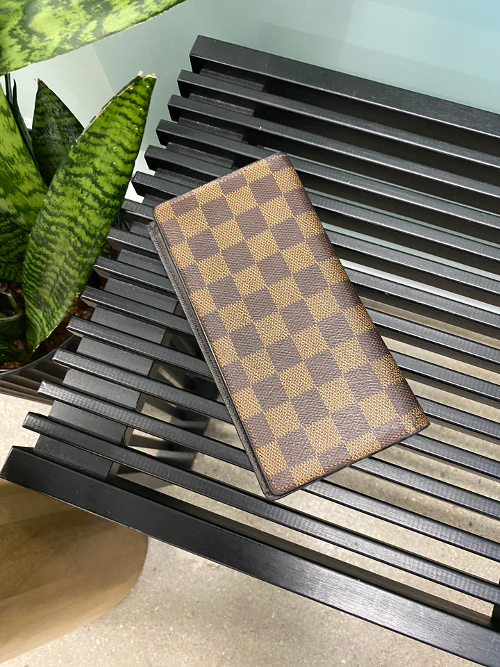 Louis Vuitton Damier Ebene Brazza Wallet (5895)