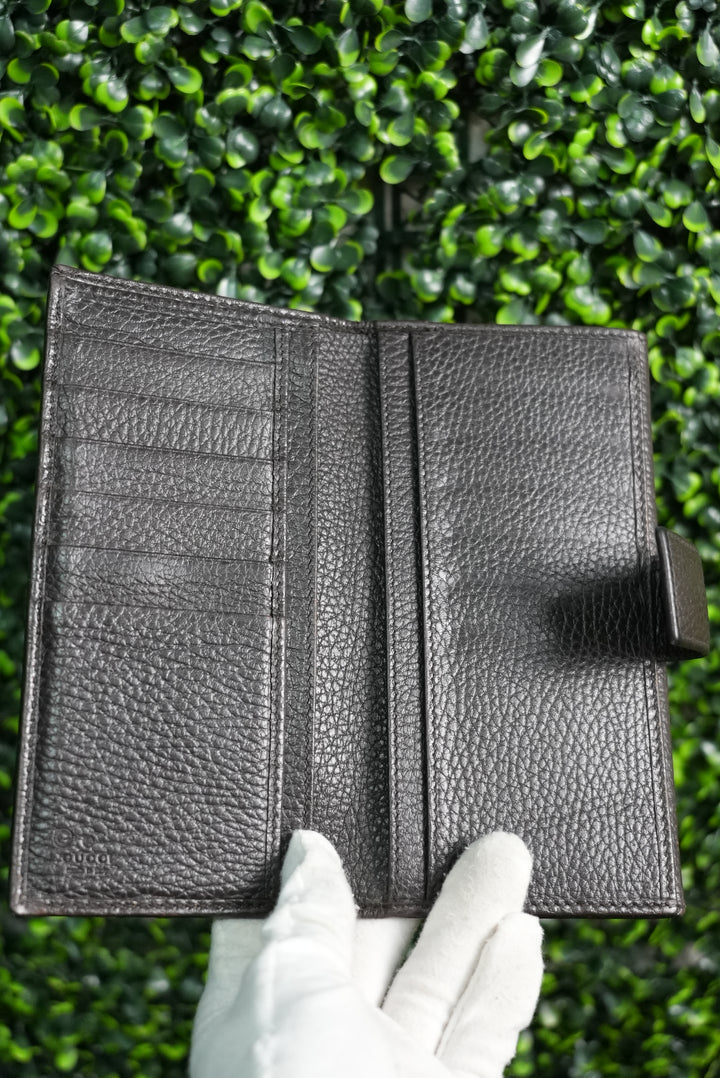 Gucci Brown Long Wallet