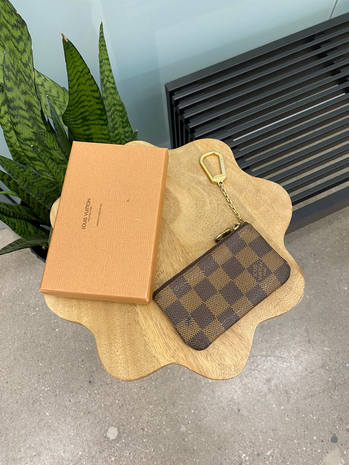 Louis Vuitton Damier Ebene Key Cles (0683)