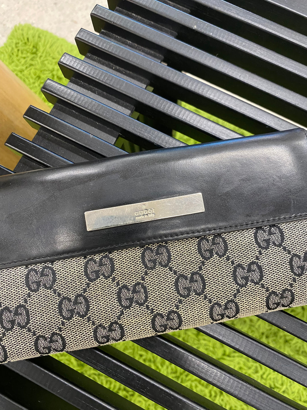 Gucci GG Canvas and Leather Long Wallet (4271)