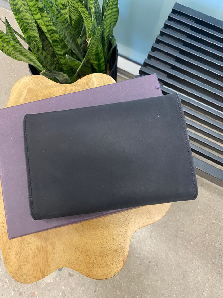 Prada Black Nylon Compact Wallet (1483)