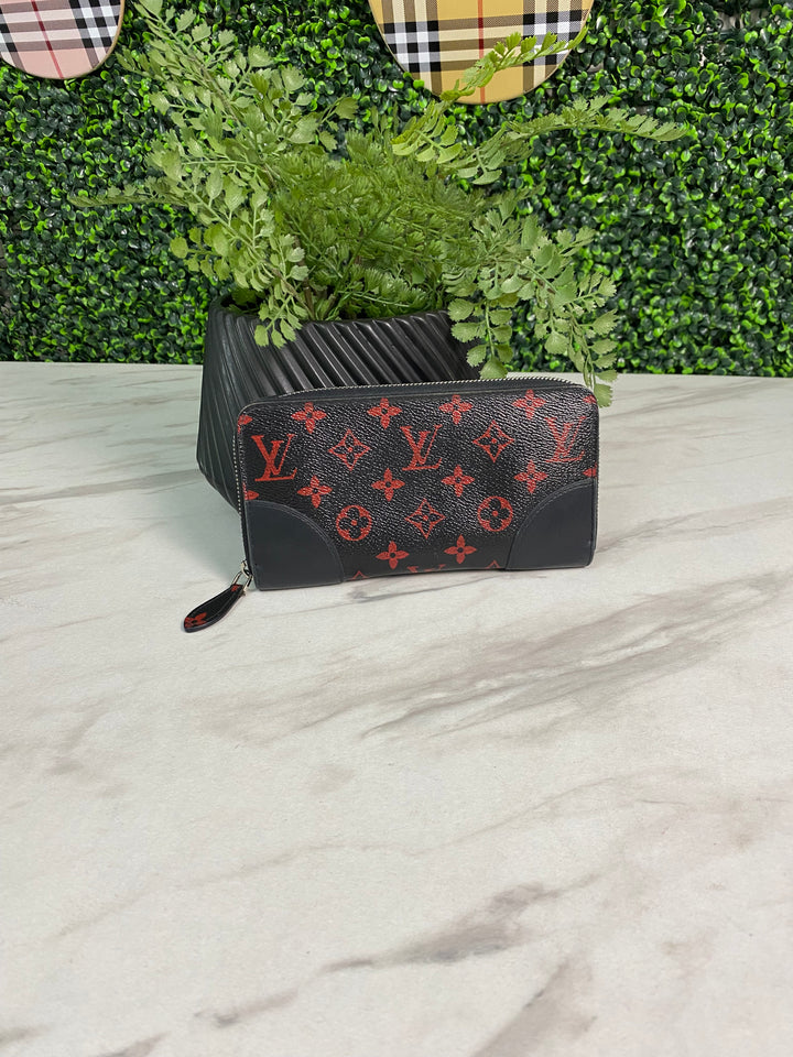 Louis Vuitton Monogram Infrarouge Zippy Wallet (4777)