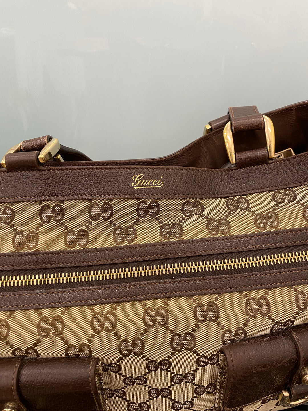 Gucci GG Canvas Handbag (2392)