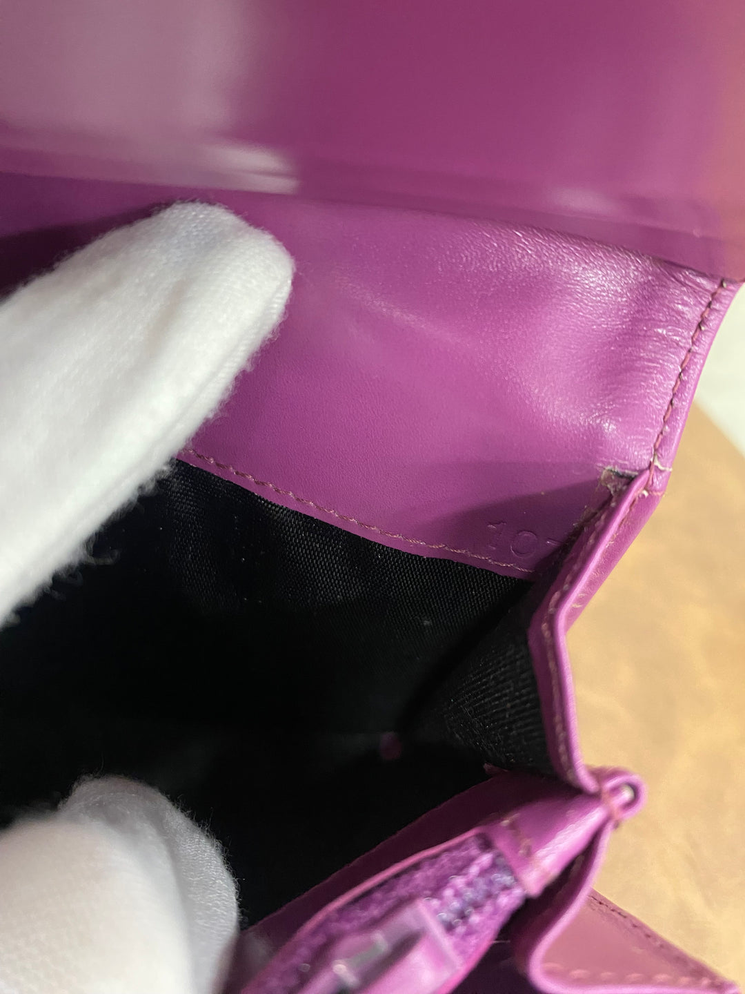 Prada Purple Nylon Long Wallet (5333)