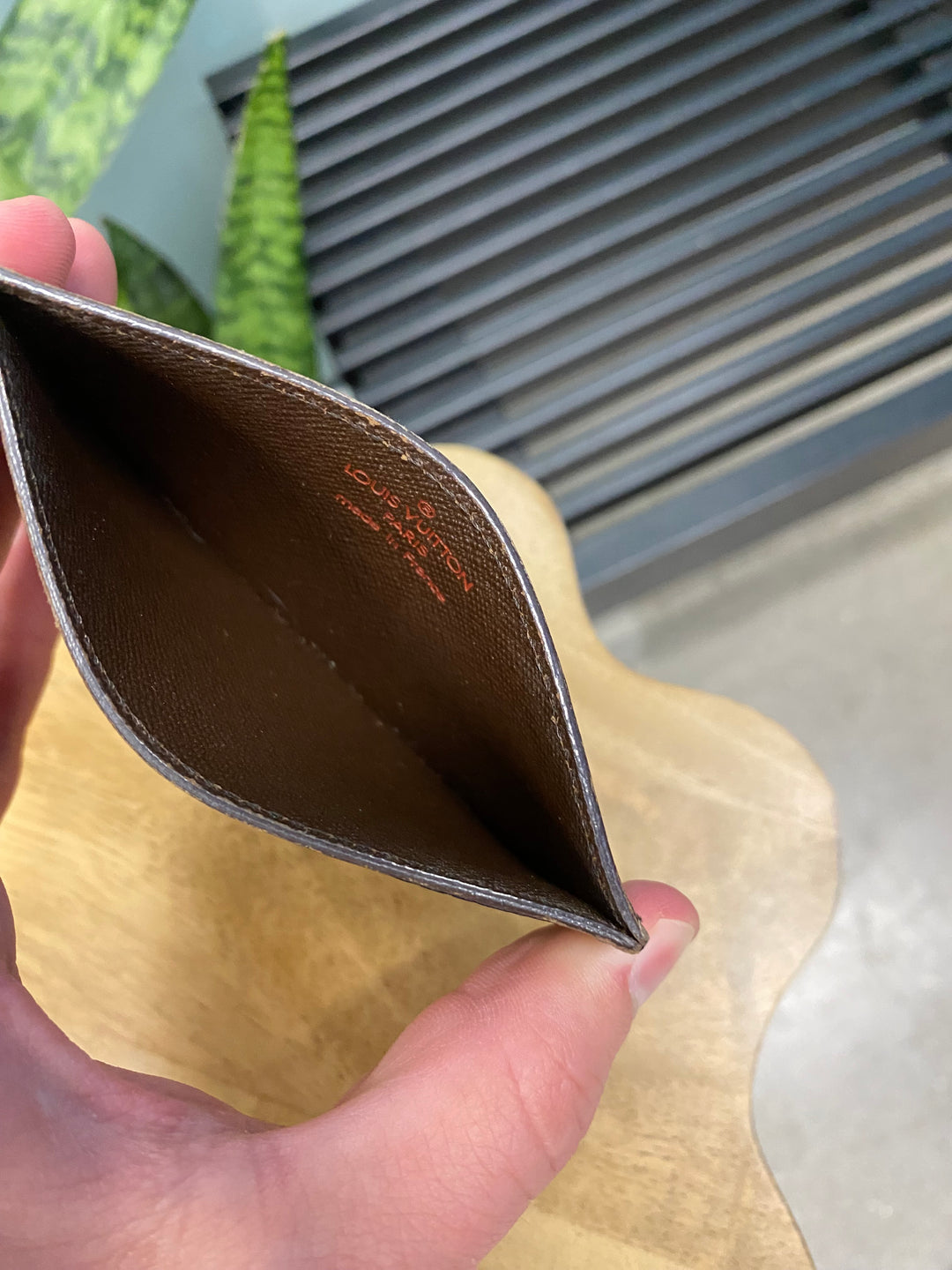 Louis Vuitton Damier Ebene Card Holder (1992)
