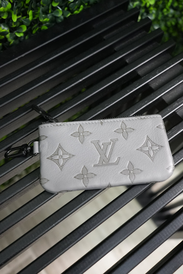 Louis Vuitton Shadow Grey Coin Pouch