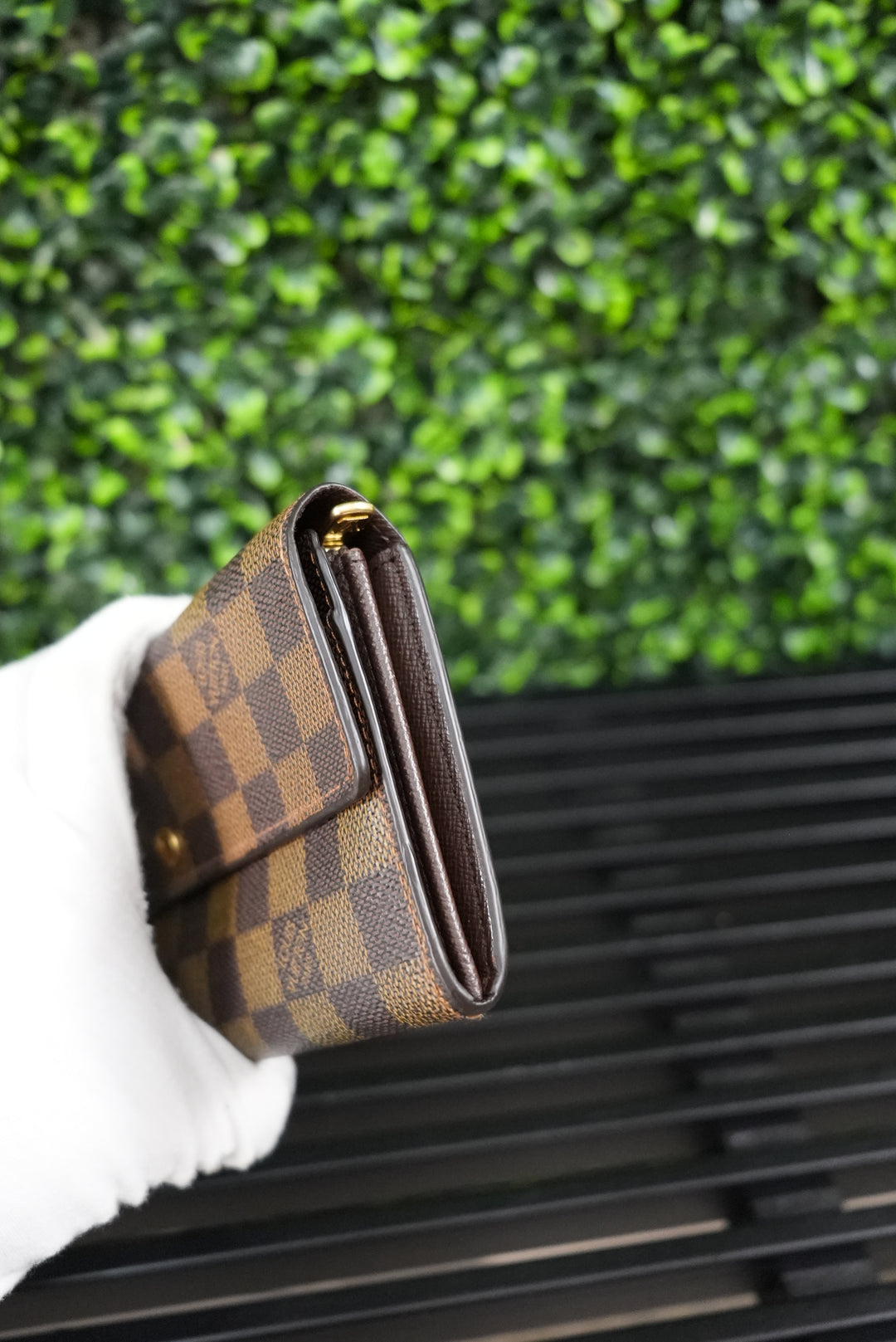 Louis Vuitton Damier long wallet