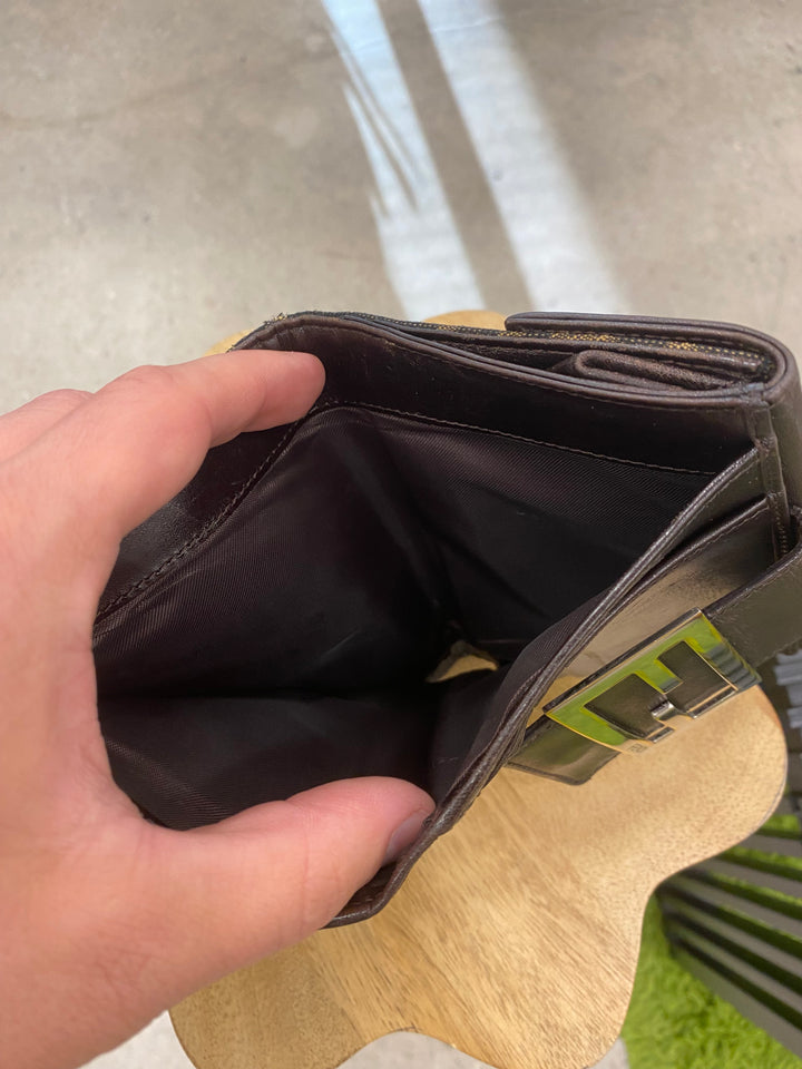 Fendi Zucca Compact Wallet (8987)