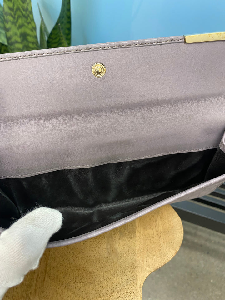 Gucci Grey Guccissima Long Wallet (5933)