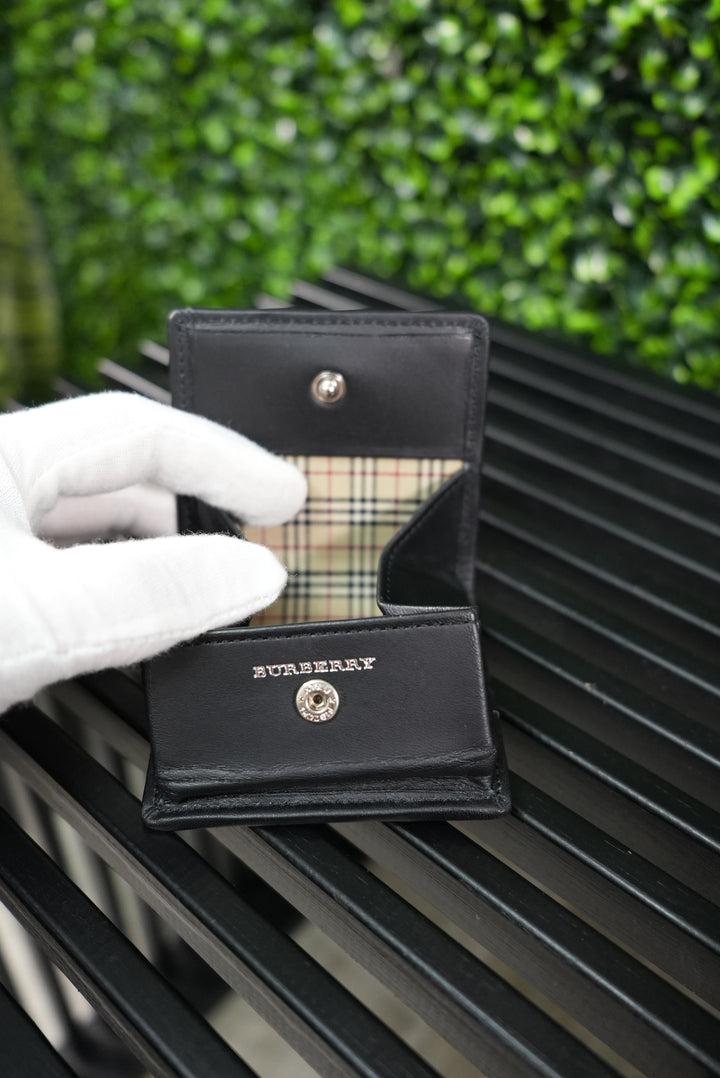 Burberry Nova Check Coin Pouch