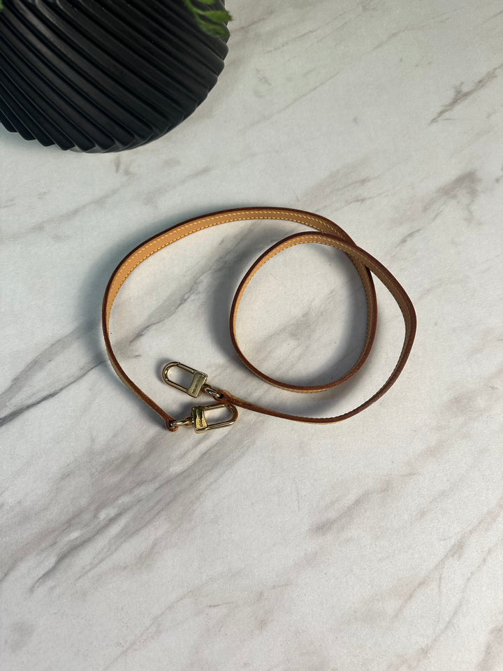 Louis Vuitton Vachetta Leather Shoulder Strap (2156)