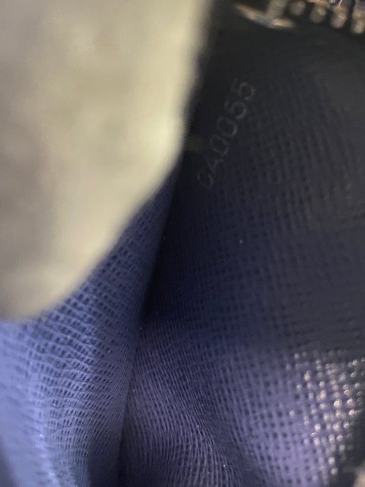 Louis Vuitton Blue Epi Long Wallet (8871)