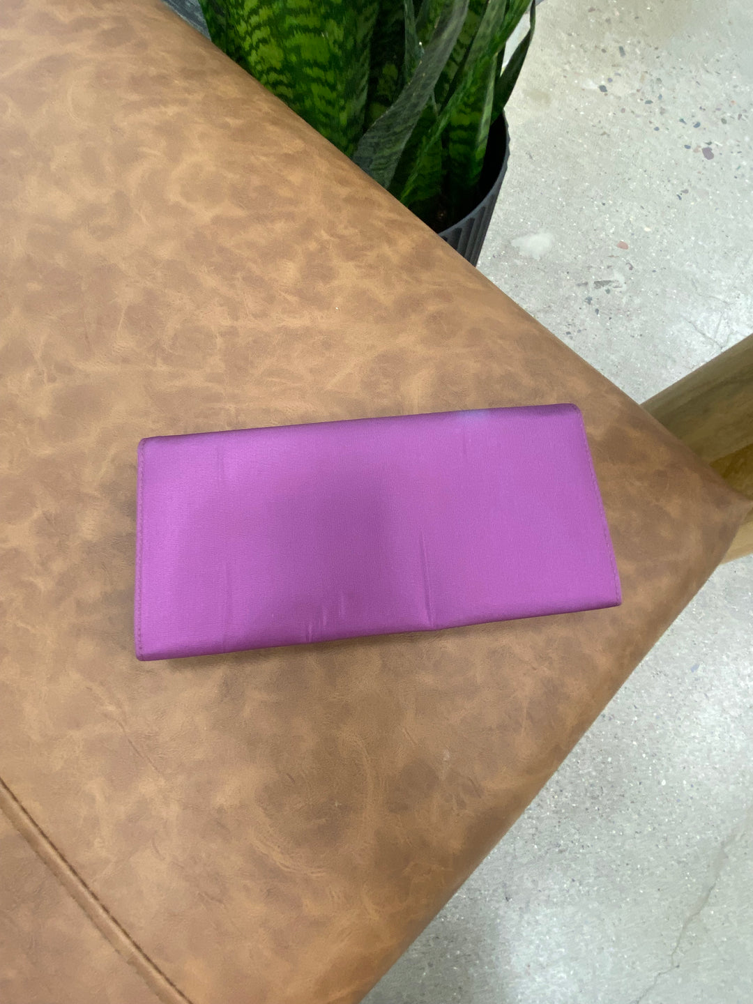 Prada Purple Nylon Long Wallet (5333)