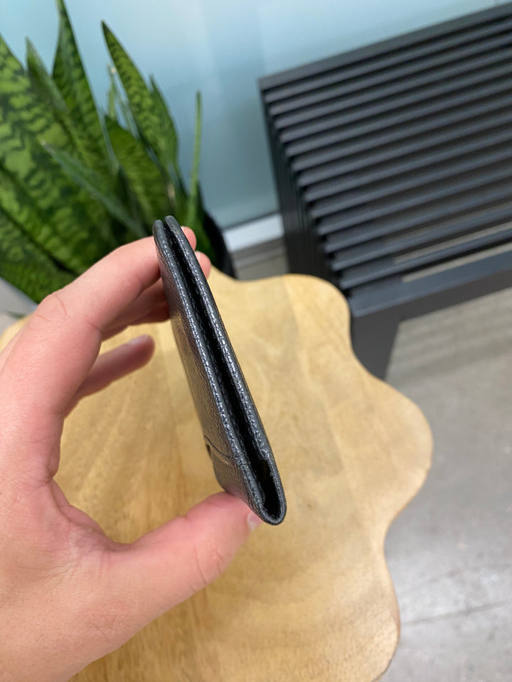 Louis Vuitton Black Taiga Leather Pocket Organizer (3813)