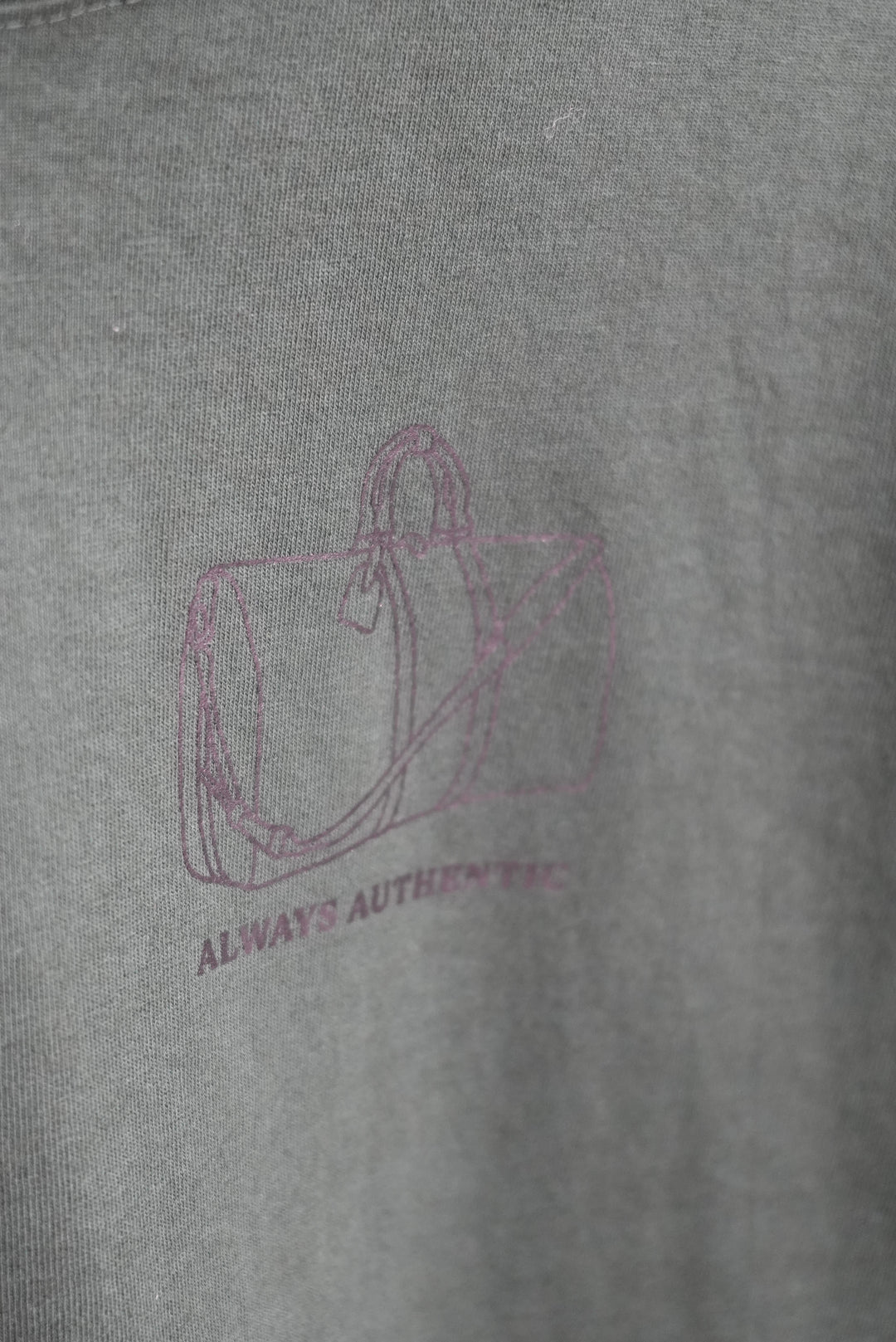 Always Authentic Tee - Forest Green Graphic