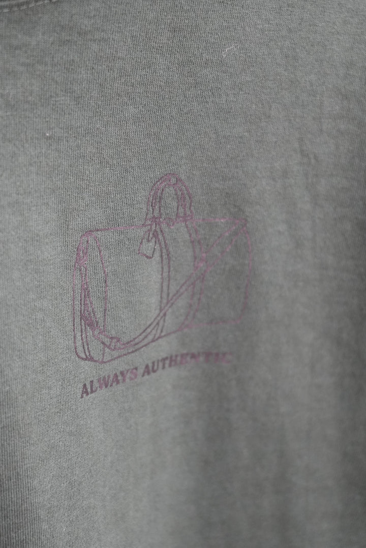 Always Authentic Tee - Forest Green Graphic