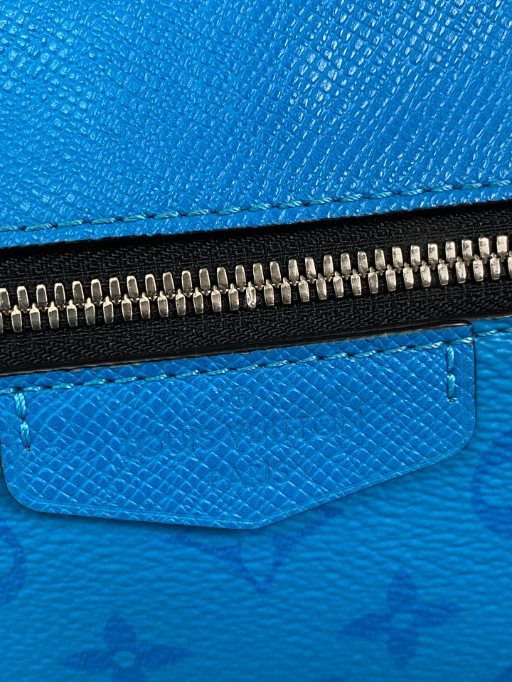 Louis Vuitton Blue Taigarama Outdoor Messenger Bag (2880)