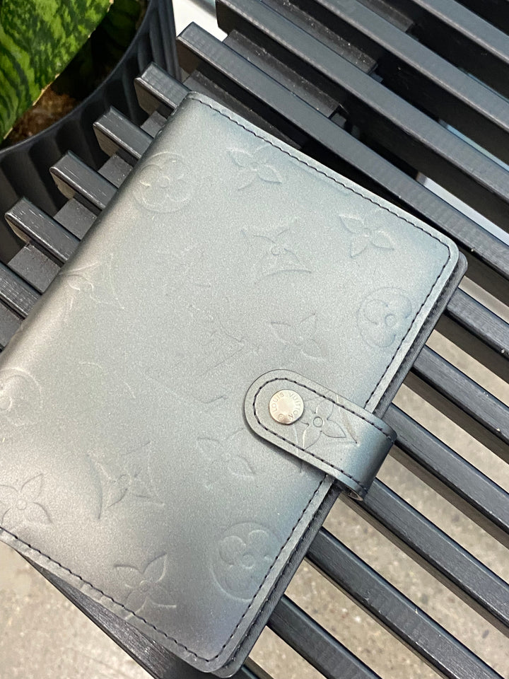 Louis Vuitton Matte Monogram Agenda PM (1144)