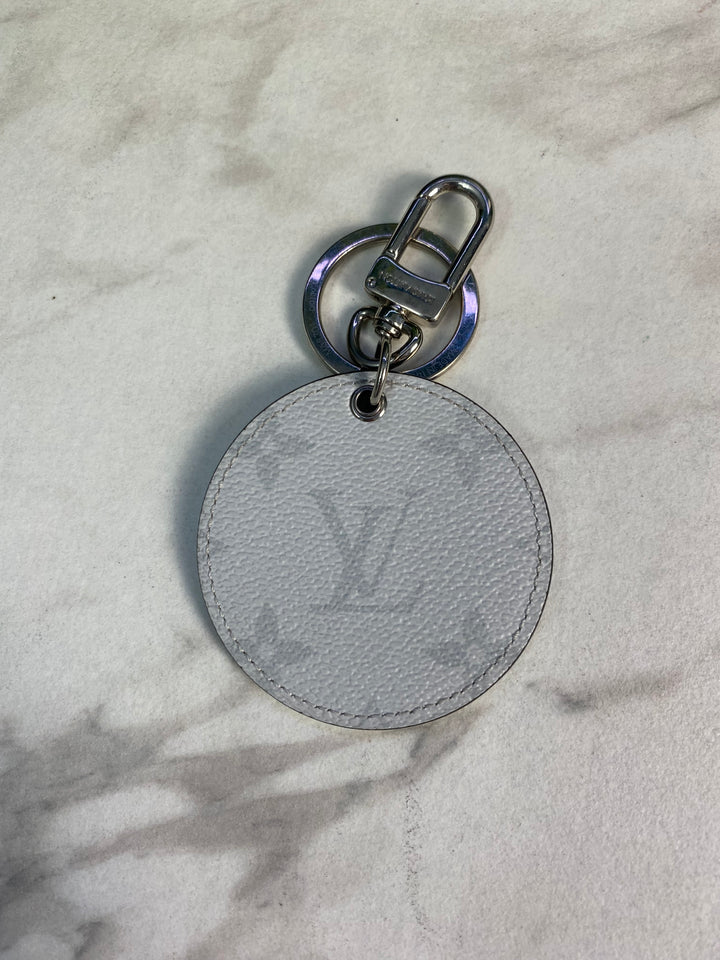 Louis Vuitton Logo Story Keychain and Bag Charm (6947)