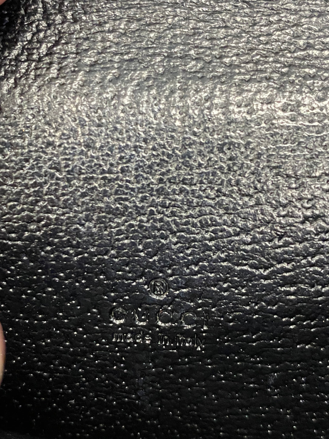 Gucci Black GG Canvas Card Case (8348)