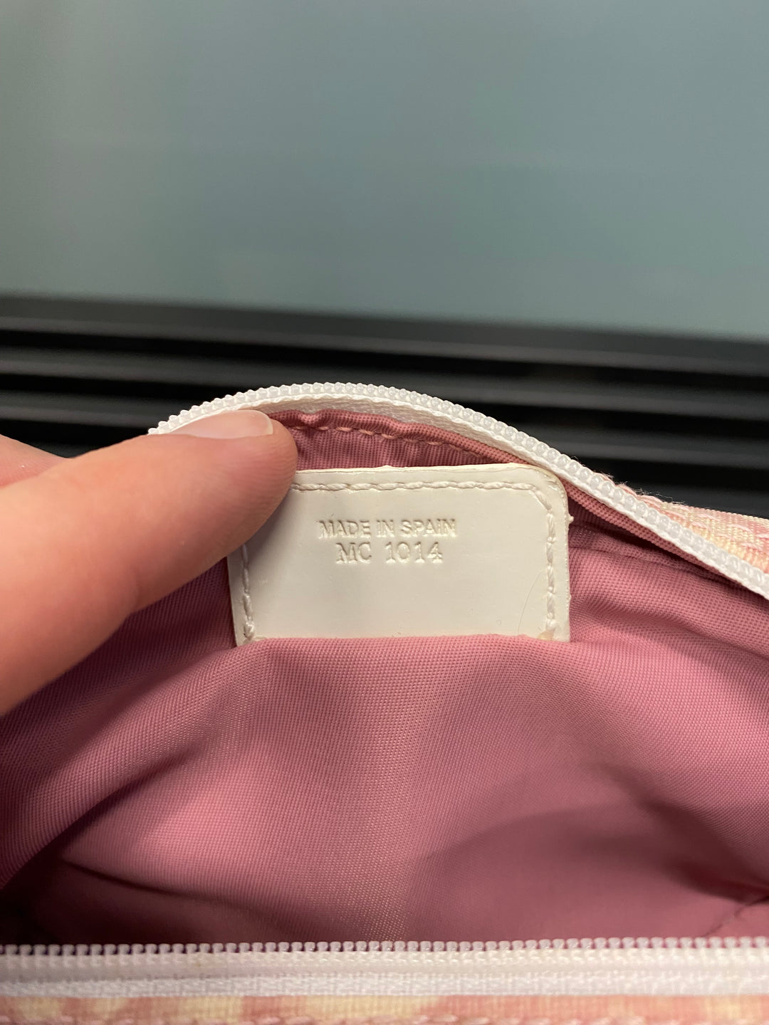 Christian Dior Pink Trotter Pouch (9966)