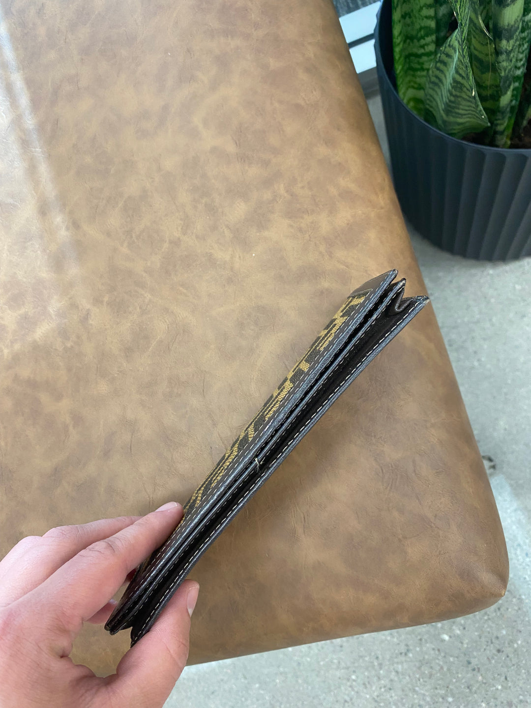 Fendi Zucca Long Flap Wallet (7145)