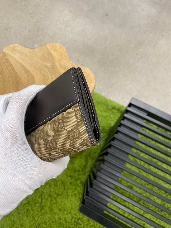 Gucci GG Canvas Heart Long Wallet (7608)
