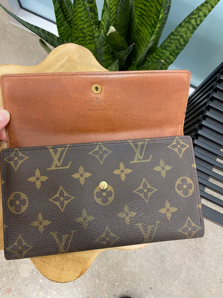 Louis Vuitton Monogram International Long Wallet (6954)