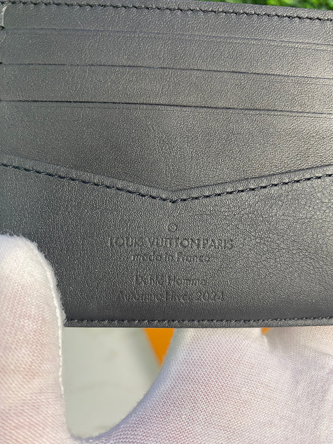 Louis Vuitton Brushed Monogram Leather Billfold (5627)