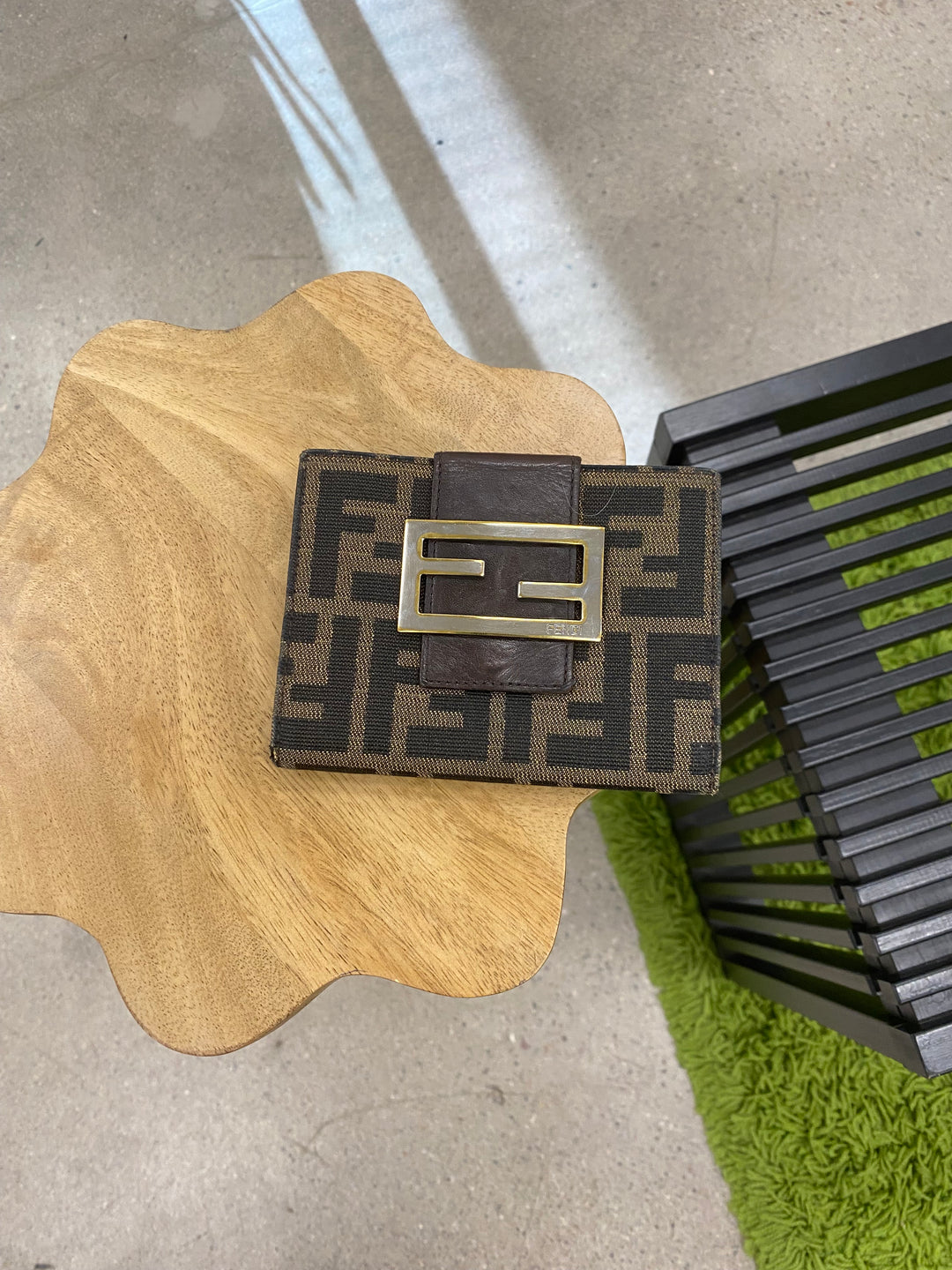 Fendi Zucca Compact Wallet (8987)